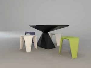 vondom  vertex stool 3D Model