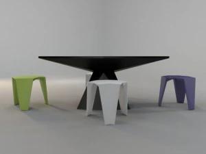 vondom  vertex stool 3D Model