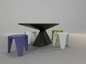 vondom  vertex stool 3D Model