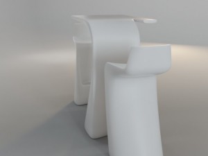 vondom  wing 3Dモデル
