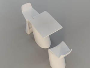 vondom  wing 3Dモデル