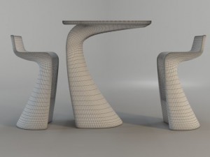 vondom  wing 3Dモデル