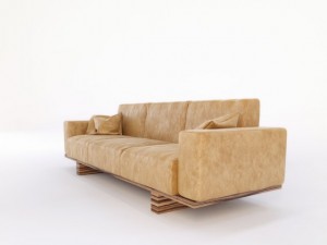 riva 1920  utah sofa Model 3D