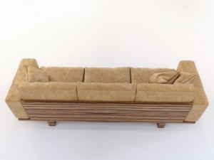 riva 1920  utah sofa Model 3D