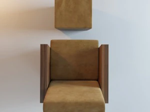 riva 1920  lord armchair 3D Model