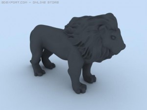 lion 3D Model
