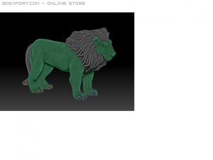 lion 3D Model