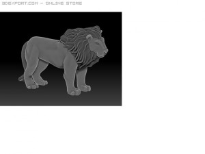 lion 3D Model