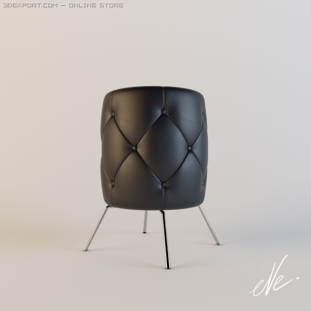 dark chester lamp 3D Model .c4d .max .obj .3ds .fbx .stl .blend