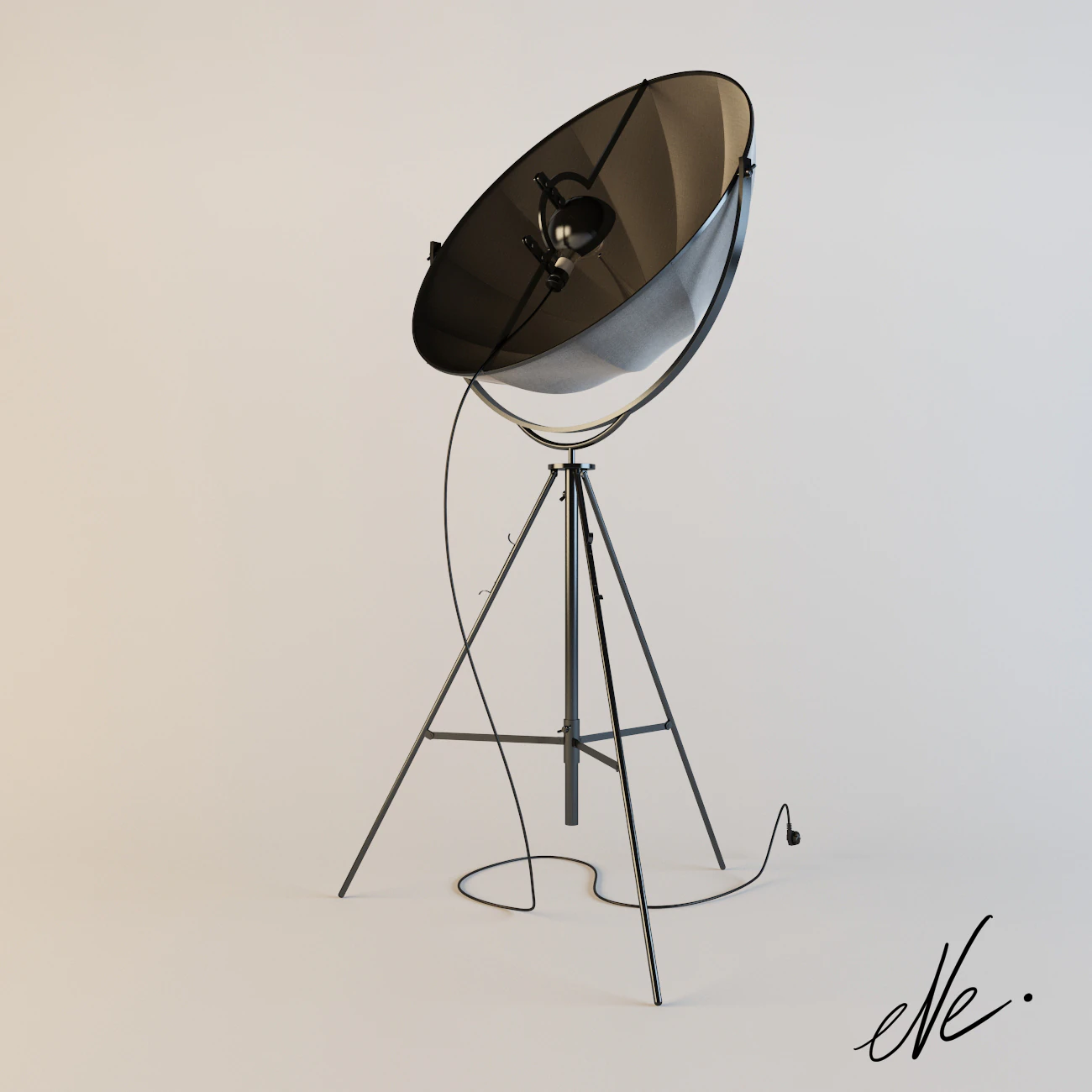 fortuny lampade 3D Model .c4d .max .obj .3ds .fbx .stl .blend 