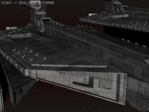 incrociatore da battaglia Modello 3D