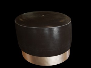 baxter pouf set Model 3D