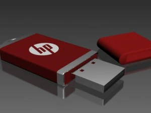 3D-USB-Laufwerk 3D Modell