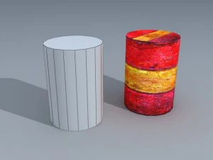 struttura del barile di petrolio CG Textures