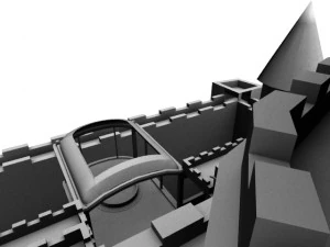 medieval castle 3D Model