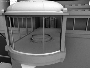 medieval castle 3D Model