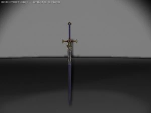 darkelf sword 3D Model