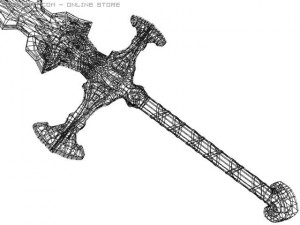 darkelf sword 3D 模型