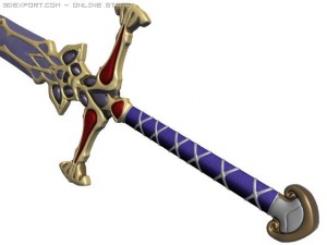 darkelf sword 3D 模型