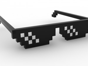 deal with it glasses 3D Print Model