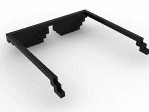 deal with it glasses 3D Print Model
