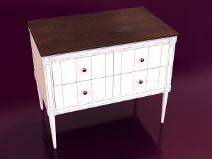 bureau 88 Model 3D