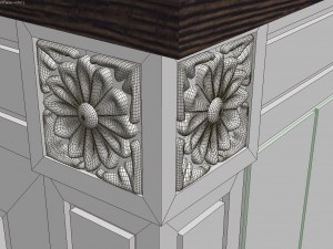 bureau 88 Model 3D