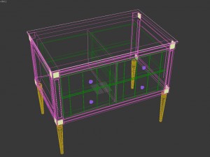 bureau 88 Model 3D