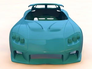 Kit para impress&atilde;o RX7 Veilside Fortune 1-24 Modelo de Impressão 3D