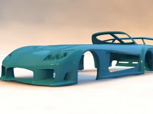 RX7 Veilside Fortune Printable Kit 1-24 3D Print Model