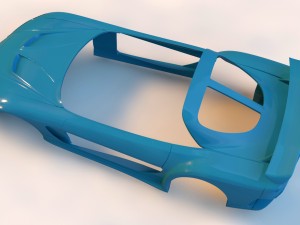 RX7 Veilside Fortune Printable Kit 1-24 3D 프린트 모델