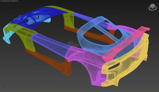 Download RX7 Veilside Fortune Printable Kit 1-24 3D Model