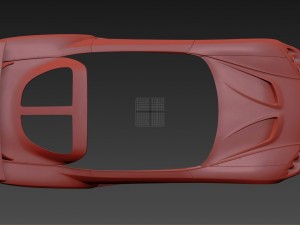 RX7 Veilside Fortune Printable Kit 1-24 3D 프린트 모델