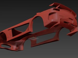RX7 Veilside Fortune Printable Kit 1-24 3D Print Model