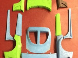 RX7 Veilside Fortune Printable Kit 1-24 3D Print Model