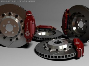 brakes 3D Model