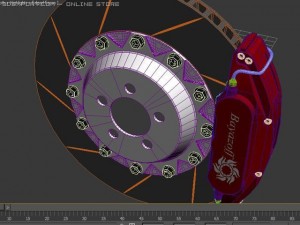 brakes 3D Model