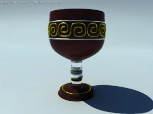 a x&iacute;cara Modelo 3D