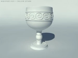 a x&iacute;cara Modelo 3D