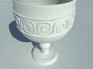 a x&iacute;cara Modelo 3D