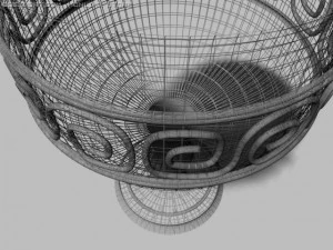 a x&iacute;cara Modelo 3D