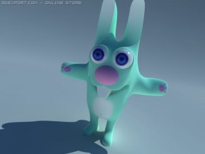 rabbit 3D 模型