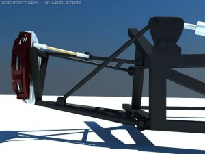 rear suspension 3D Model