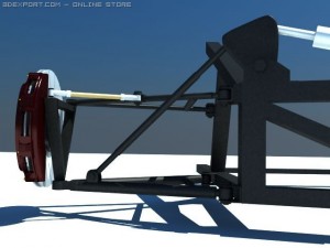rear suspension 3D Модель