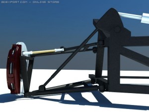 rear suspension 3D Модель