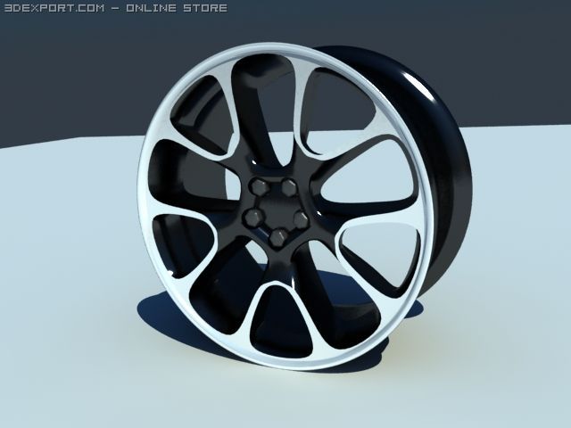 rim 04 3D Model .c4d .max .obj .3ds .fbx .stl .blend 