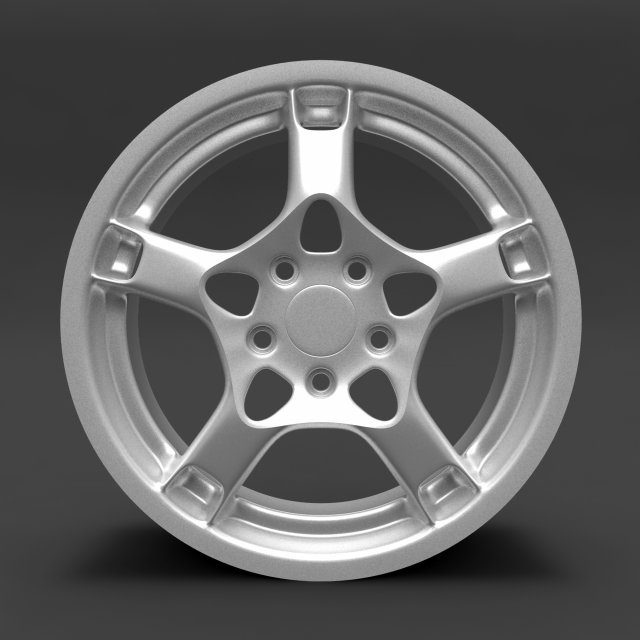 Porsche carrera 4s lobster rim printable 3D Принт Модель .c4d .max .obj .3ds .fbx .stl .blend 