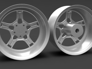 Porsche carrera 4s lobster rim printable 3D Принт Модель