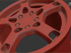 Porsche carrera 4s lobster rim printable 3D Принт Модель