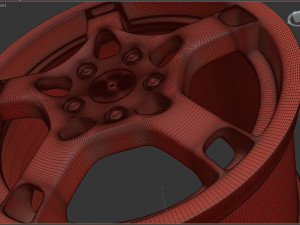 Porsche carrera 4s lobster rim printable 3D Принт Модель
